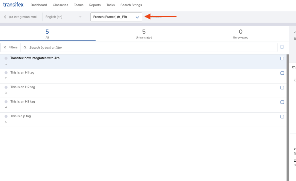 4. Strings ready in Editor_draft