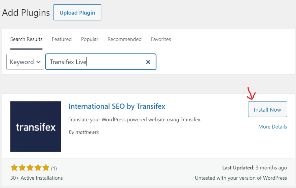 website localization transifex live