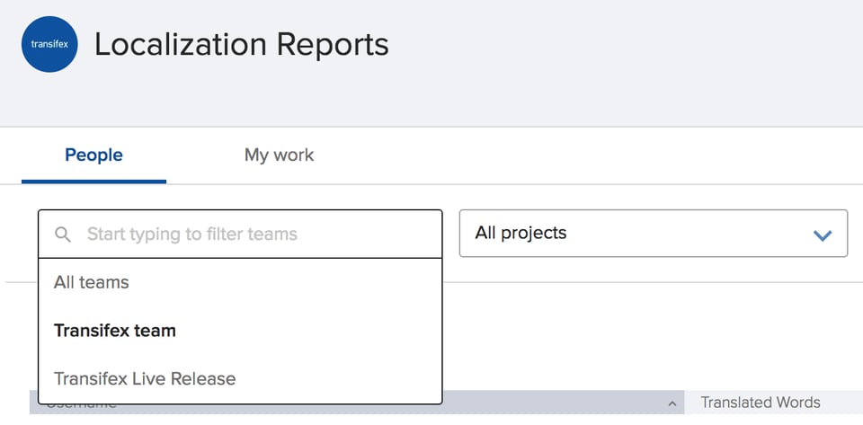 Team Managers Can Now Access Translation Reports