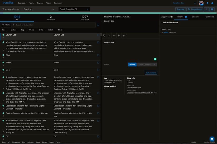 Lights Off! Introducing Transifex Dark Mode: Easy on the Eyes & the Workflows