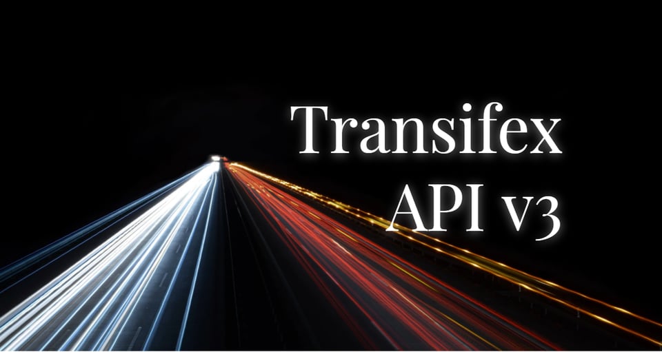 Transifex API v3