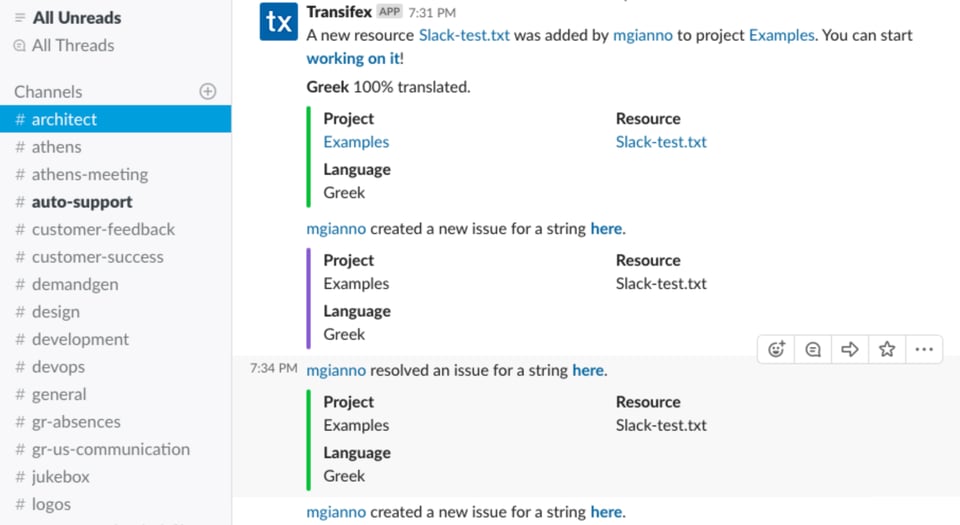 Transifex Slack Integration: Bringing Localization to Your Daily Communication