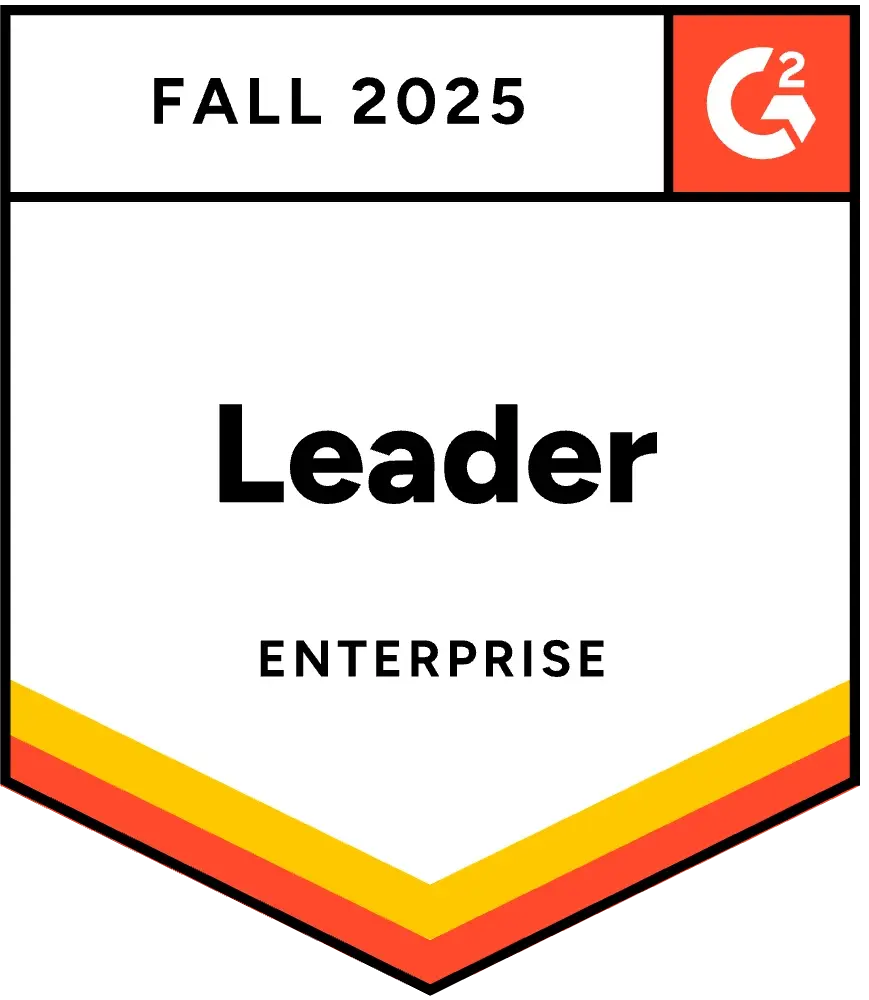 Transifex G2 Fall 2025 badge  - Enterprise Leader for Translation Management