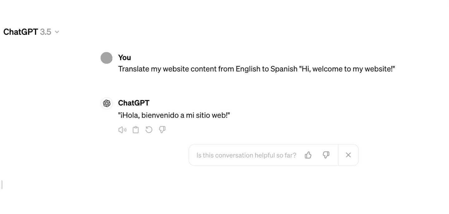 translate with chatgpt